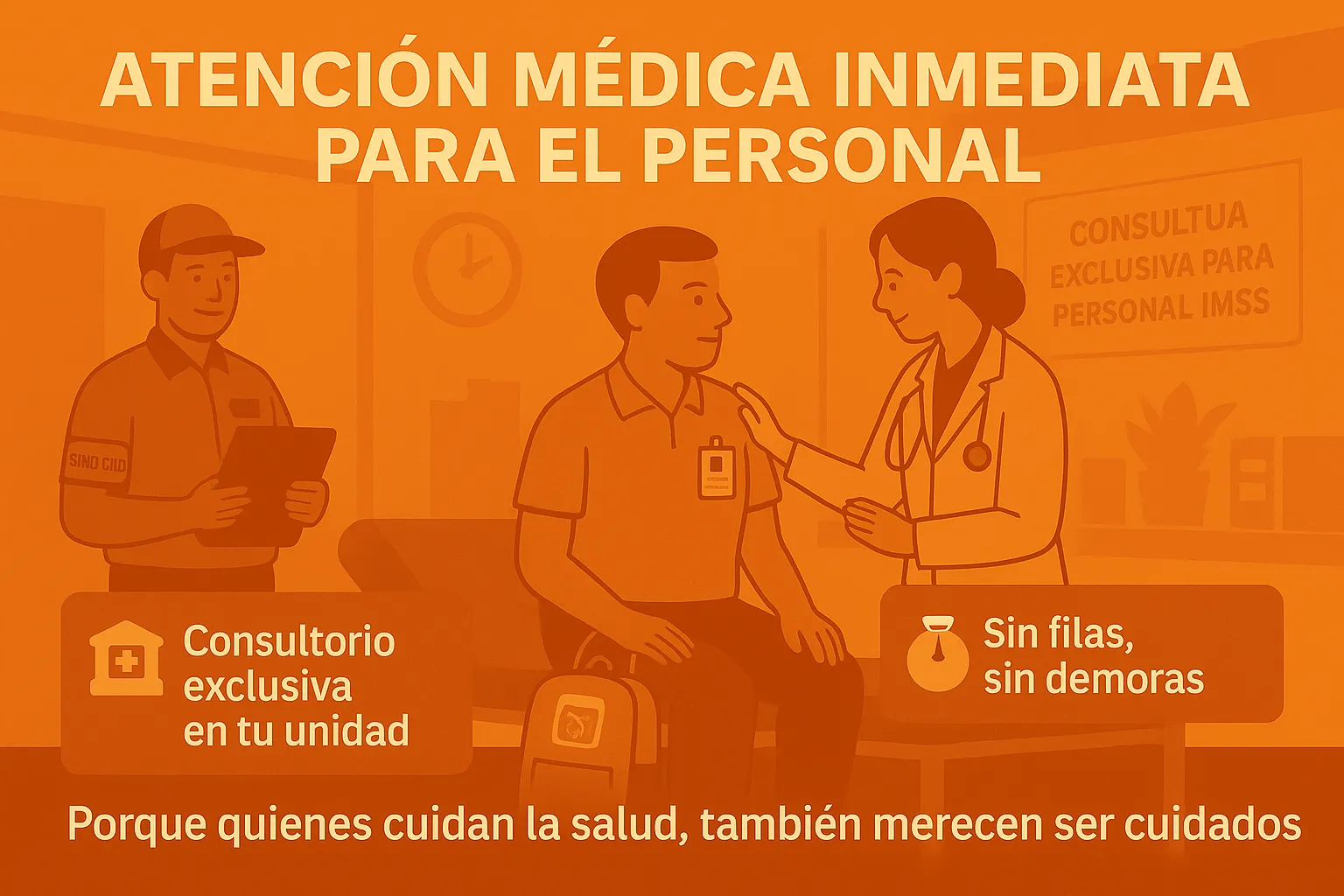 Atención Médica Inmediata para el Personal